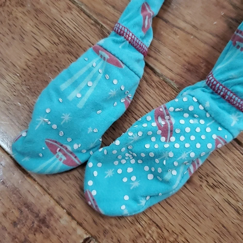Kickee Pants UFO Aliens Footie